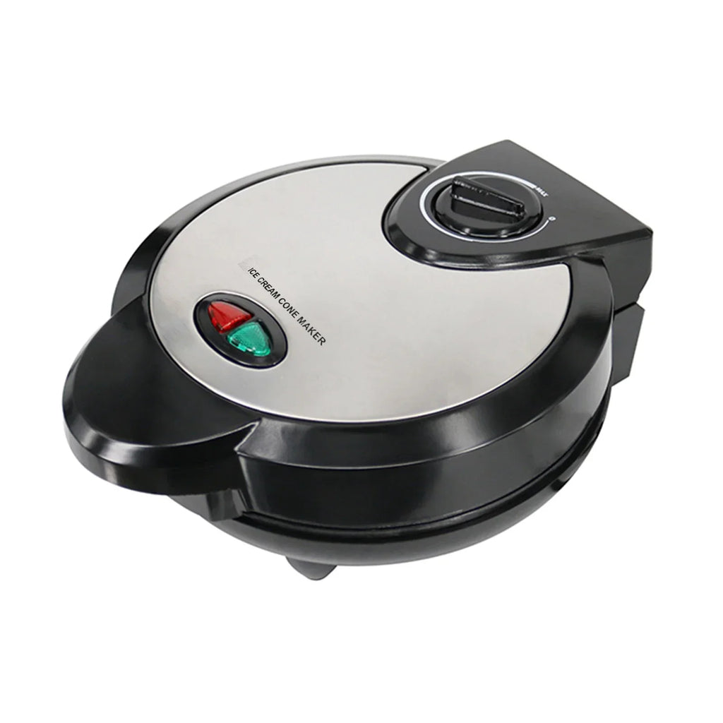 URGGU 1200W Nonstick Electric Ice Cream Cone & Waffle Maker