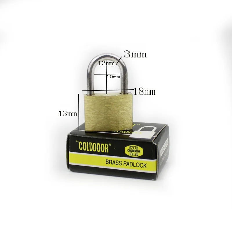 20mm Small Copper Lock Luggage Case Padlock Backpack Lock Pull Chain Privacy Lock Diary Tool Box Padlock Home Hardware Wholesale Oasis Select