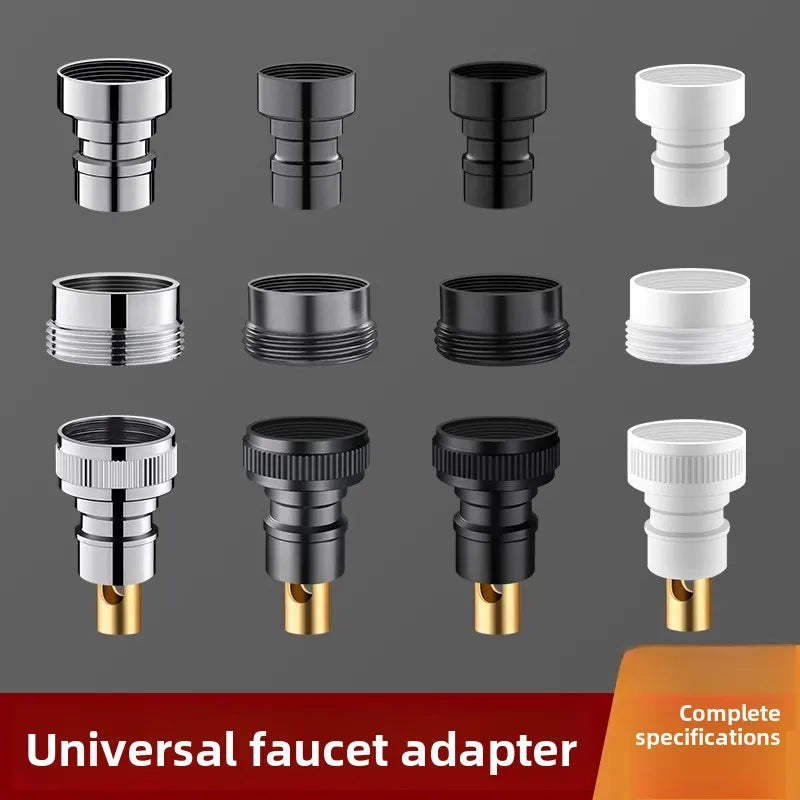3/4" 1/2''Thread Connector Faucet Hose Tap Water Adapter Quick Connector Water Pipe Fittings Home Replacement Accessory Oasis Select