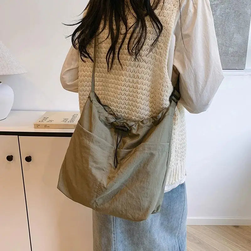 Large Capacity Versatile Shoulder Bag For Women's Summer Popular Lightweight Crossbody Bag Minimalist Tote Handbag Oasis Select