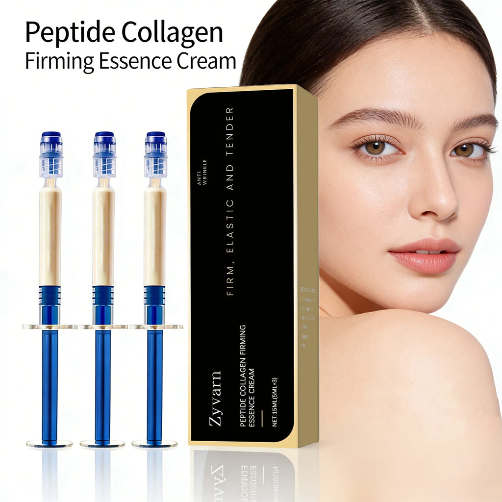 Peptide Collagen Firming Essence Cream Tightening Lifting Reduce Sagging Improve Dullness Skin Brightening Hydrating Face Care Oasis Select