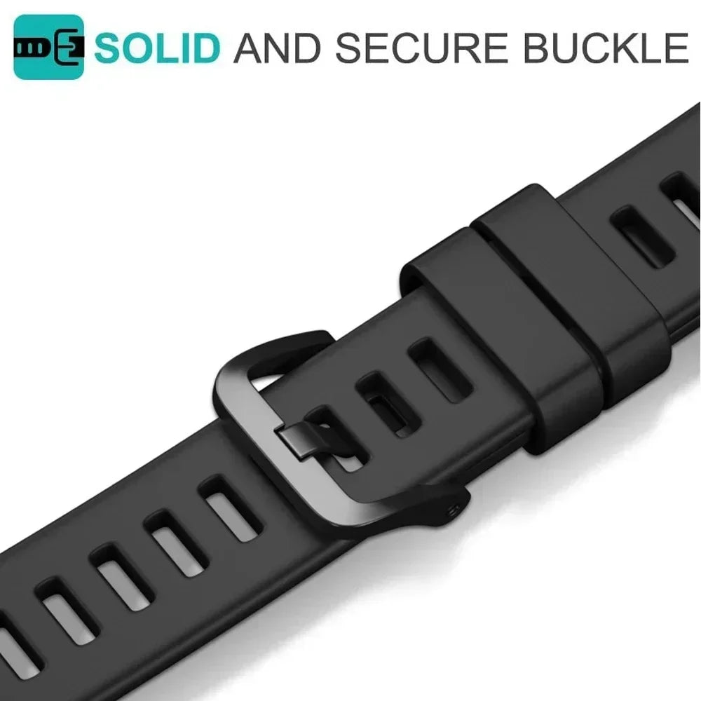 Silicone Sport Band Strap for Huawei Band 6 & Honor Band 6 Smart Watch Band Oasis Select
