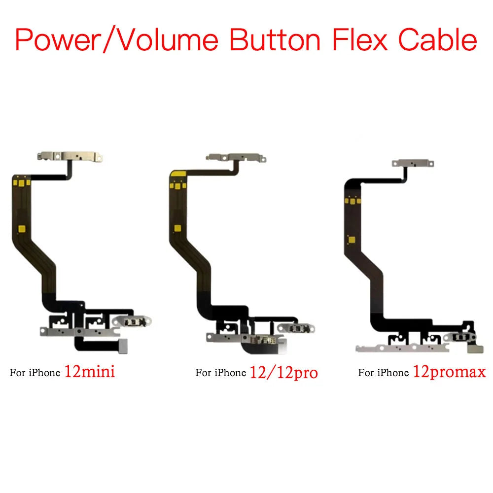 iPhone 12 / Mini / Pro Max Power Volume Flex Cable Replacement