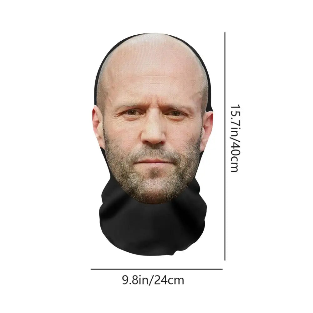 John Pork 3D Print Seamless Head Mask – Cosplay & Party Prop