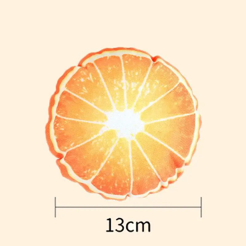 Dog Bite Sound Toy Fun Pizza BB Is Called Interactive Training Bite Resistant Artificial Pet Teething Dog Toys for Small Dogs Oasis Select orange