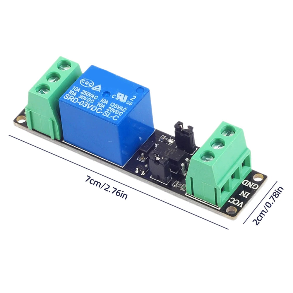 DC 3V/3.3V Optocoupler Relay Module – Isolated Drive Control Board Relay Control Module Oasis Select