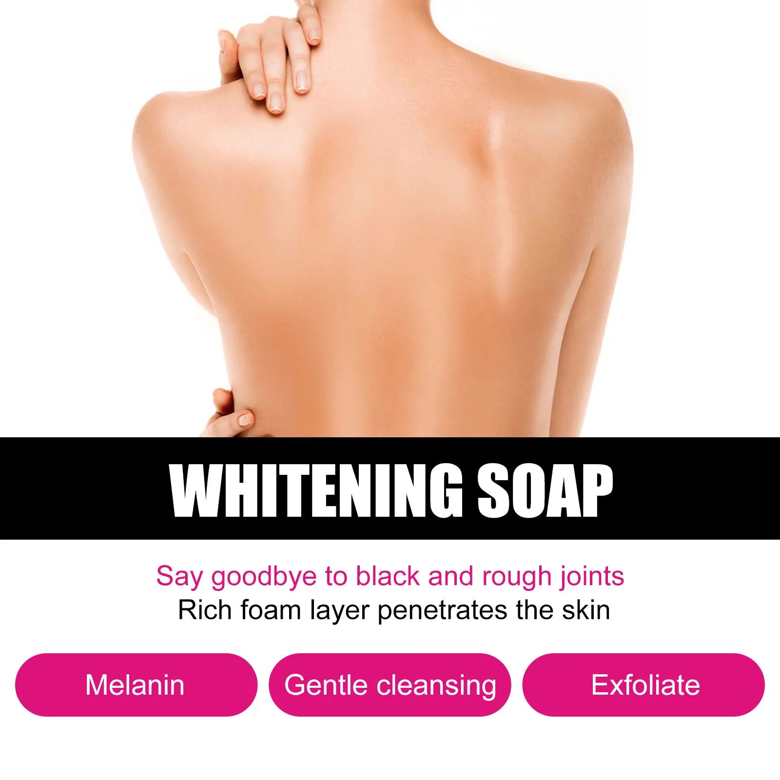 EELHOE Body Whitening Exfoliating Soap – Dark Spot Remover Body Whitening Soap Oasis Select