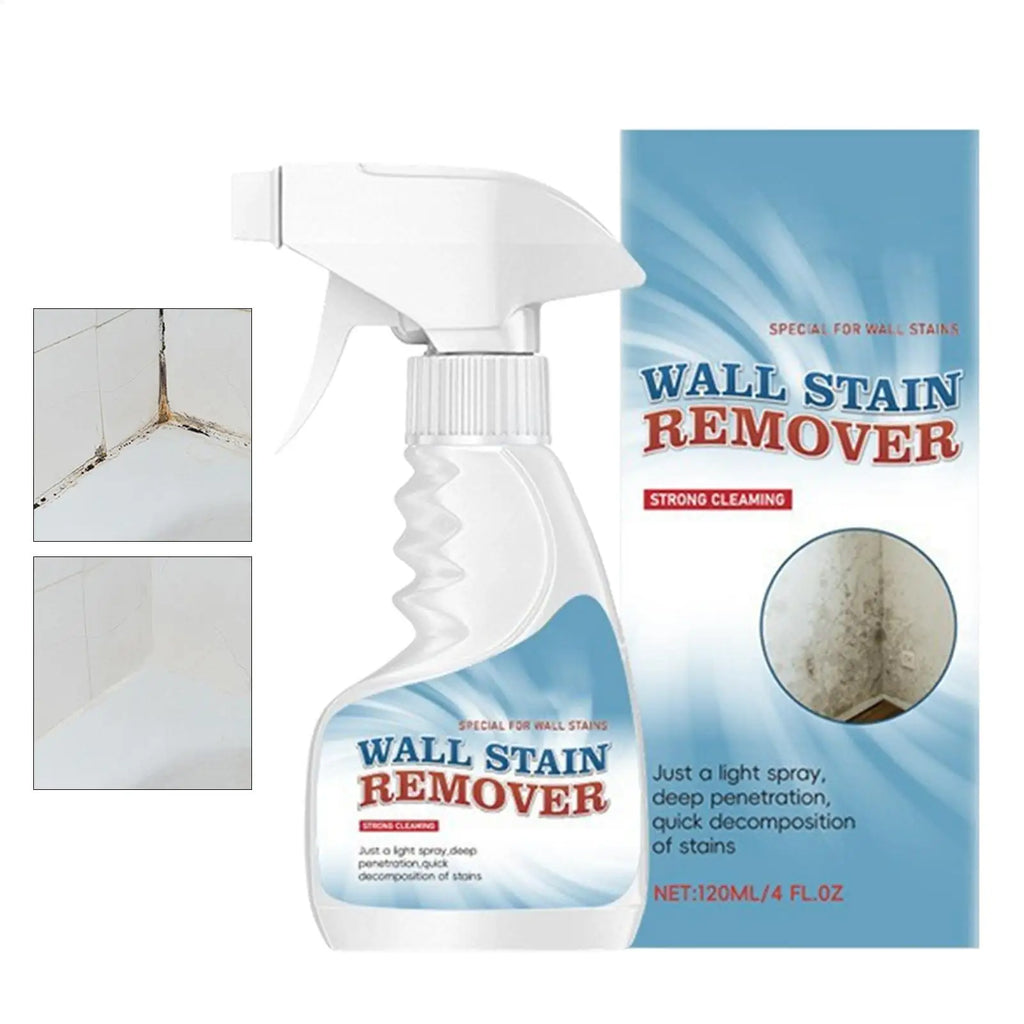 Mould Removal Spray Prevents Mould Regrowth 120ml/500ml Wall Stain Remover Bathroom Wall Mildew Cleaner Stain Spray Remover Oasis Select