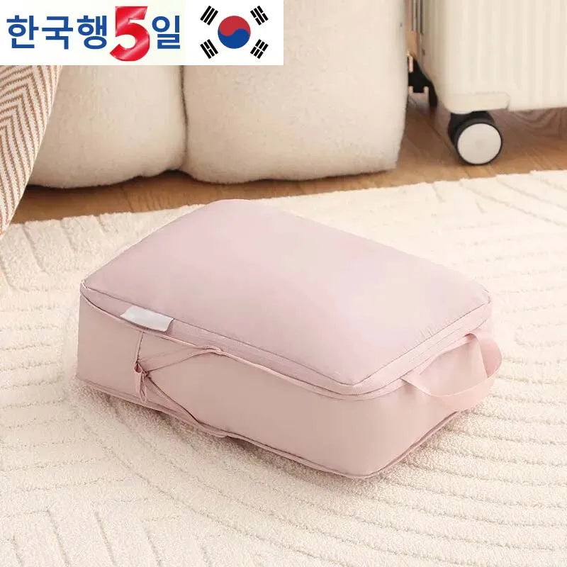 Vacuum Compression Storage Bags, Space Saver Bags for Clothes-Waterproof Travel Organizer,Portable for Moving & Seasonal Storage Oasis Select
