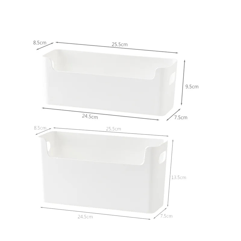 5-Pack No-Drill Cabinet Door Storage Baskets | Wall Organiser