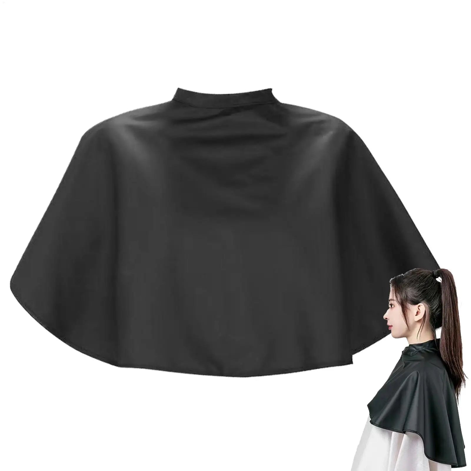 Hair Coloring Cape Waterproof Salon Capes Barber Supplies Adjustable Hair Dying Cape Barber Shop Shampoo Cloth for Women Men Oasis Select