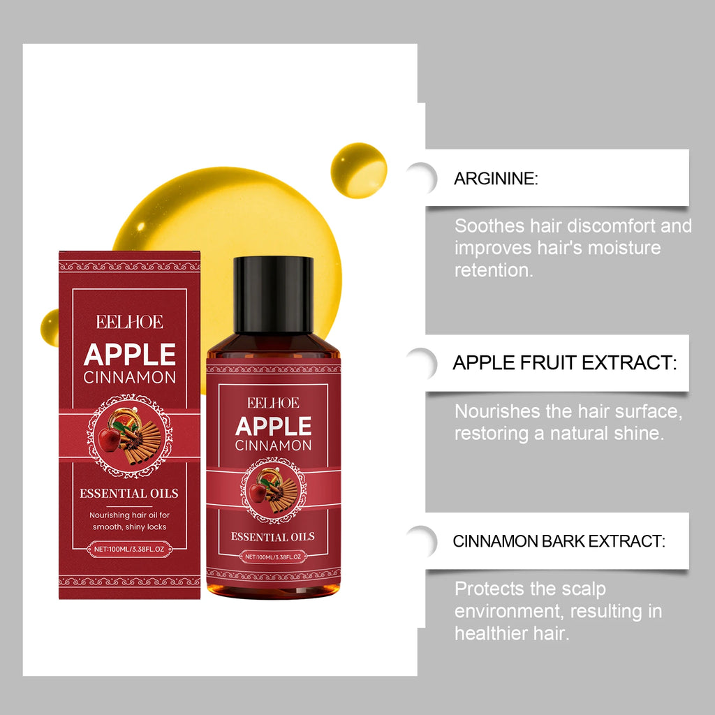 Apple Hair Care Oil – Frizz Control, Shine & Healthy Ends