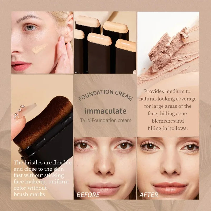 TVLV Eraser Foundation Stick 20g – Full Coverage Concealer