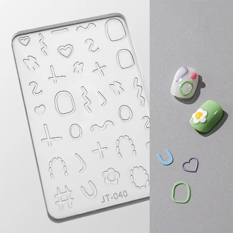1 3D Nail Silicone Carving Mold Snake DIY Decoration Art Beauty Charm