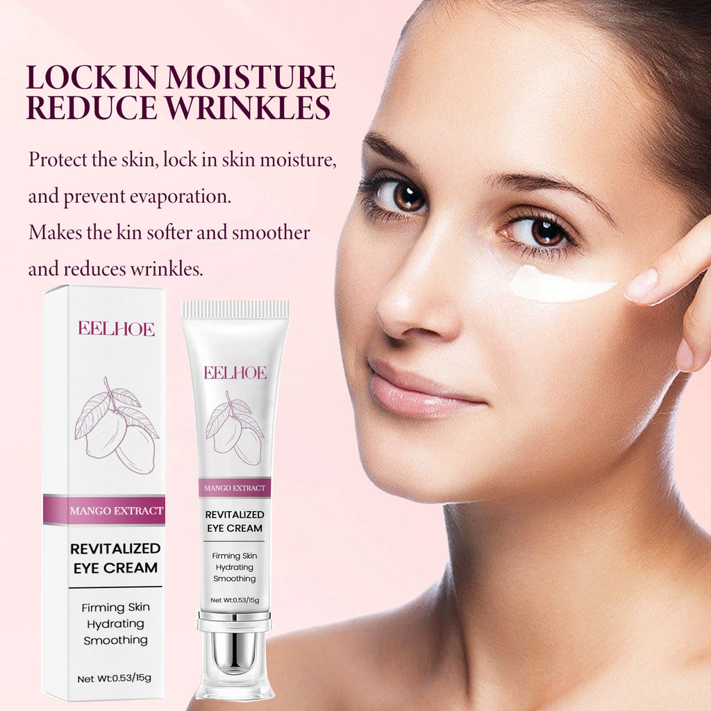 EELHOE Mango Eye Cream – Dark Circles, Puffiness & Wrinkles Anti-Aging Eye Cream Oasis Select