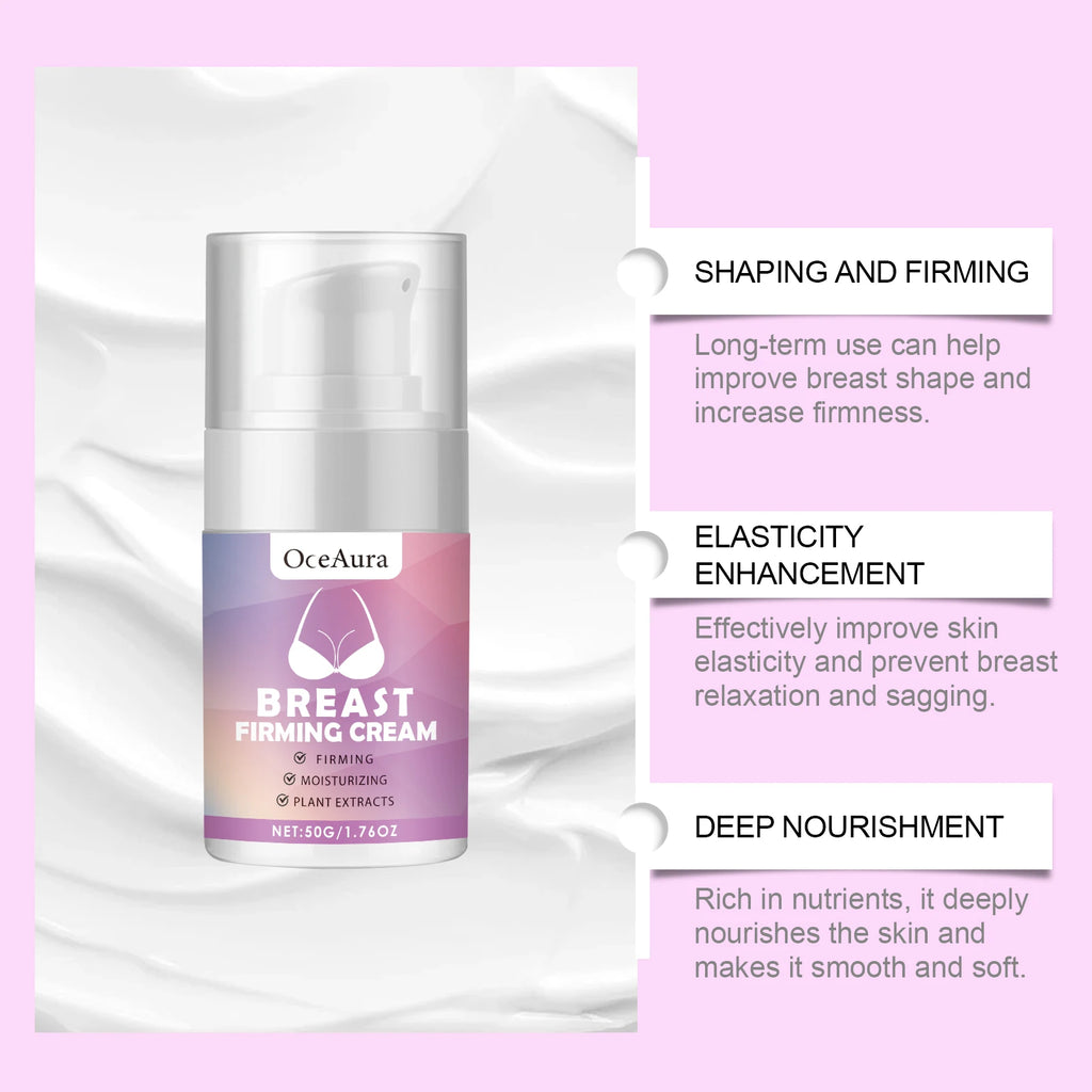 OceAura Breast Firming Cream – Lifting, Moisturizing & Nourishing Body Firming Cream Oasis Select