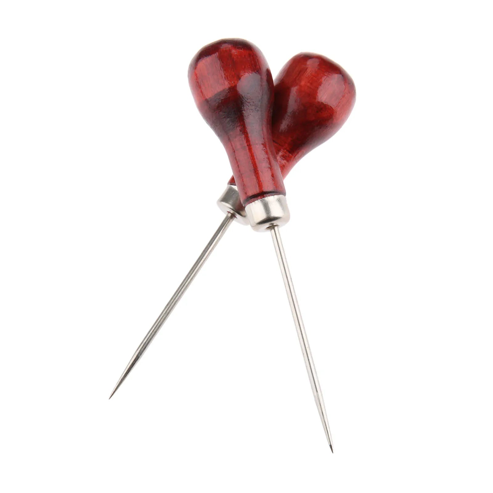 Sewing Awls,Wood Metal 110mm,Hole Punching Thread Picking Tool for Sewing Leather Craft,Wallets&Small Bags and Fine Leathercraft Oasis Select