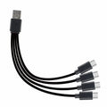 1Pcs 4 in 1 Data Cable Fast Charging 1 to 4 Type-C USB Flash Charging Mobile Phone Accessories All Phone Users Hot Sale New 2026 Oasis Select 1pc