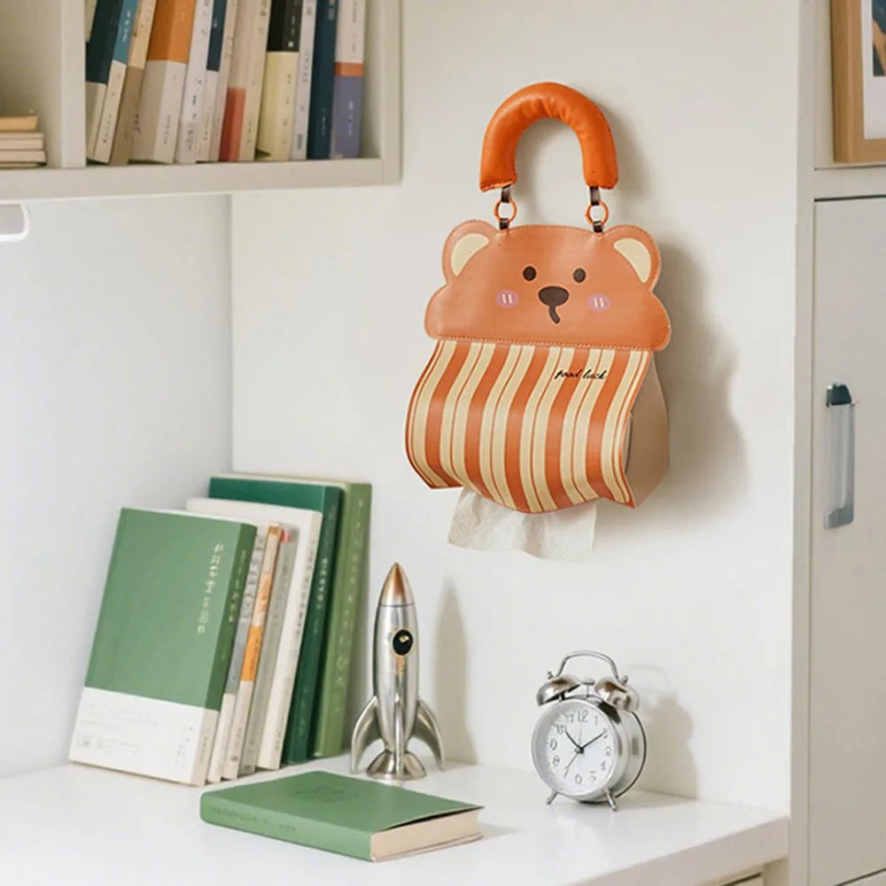 Hanging Tissue Holder Tissue Bag Living Room Bag Student Dorm Hanging Tissue Holder Storage Pouch Oasis Select