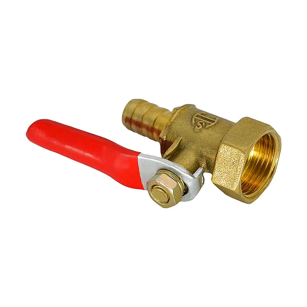 Brass Pagoda Ball Valve 1/2/3/4 Point Female and Male Threads 6/8/10/12mm Water, Oil, Gas, Fuel Pipe Accessories Oasis Select