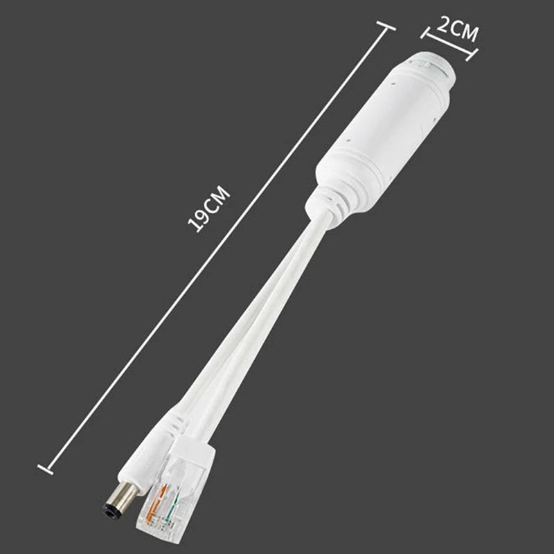 48V to 12V POE Splitter Waterproof Adapter Cable Power Supply Module For Camera Poe Splitter Four-Piece Oasis Select
