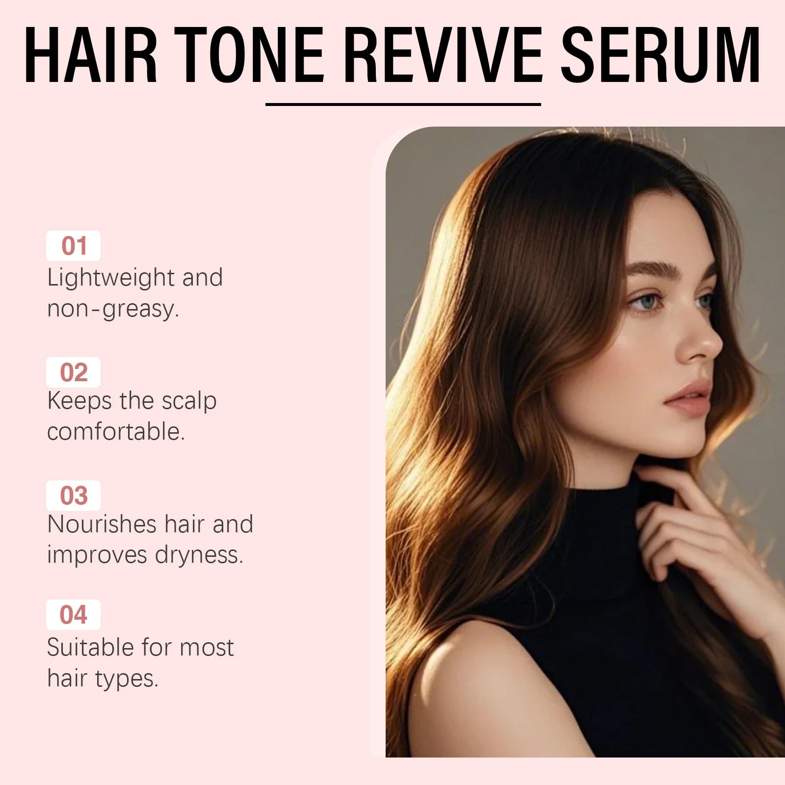 Smoothing Hair Serum – Shine, Nourish & Non-Greasy Essence Hair Care Serum Oasis Select