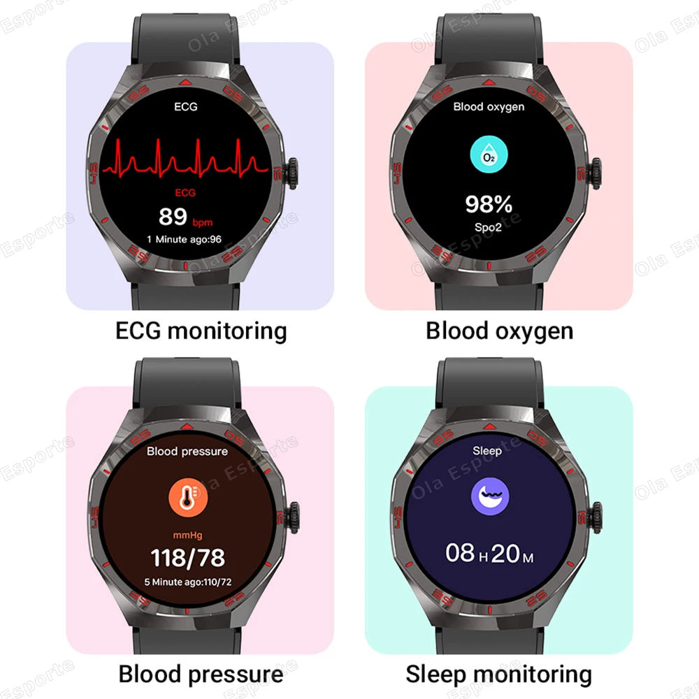Ola Esporte 2025 Smart Watch – Bluetooth Call, Heart Rate & Fitness