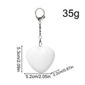 Travel Business Trip Purse Light Automatic Touch Sensor Heart Shaped LED Bag Light for Handbag Gift for Girlfriend Daughter Oasis Select White