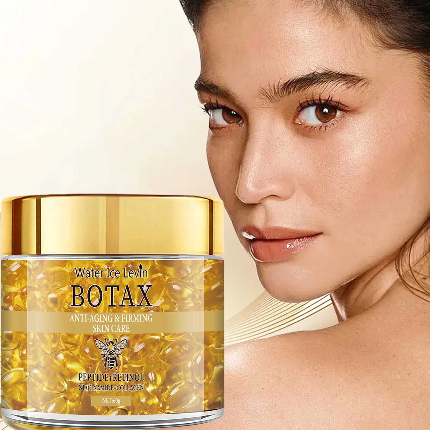 Retinol Firming and Lifting Cream, Rich in Peptides, Collagen, and Hyaluronic Acid, Suitable for All Skin Types, Tightens and Smooths Skin, Makes Skin Look Younger, and Provides Deep Hydration Oasis Select