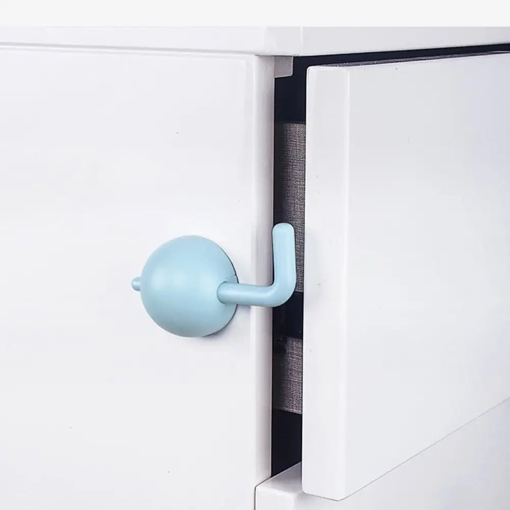 Drawer Lock Adjustable Cabinet Lock Refrigerator Lock Easy-install For Home Safety Kitchen Security Baby-proofing Oasis Select