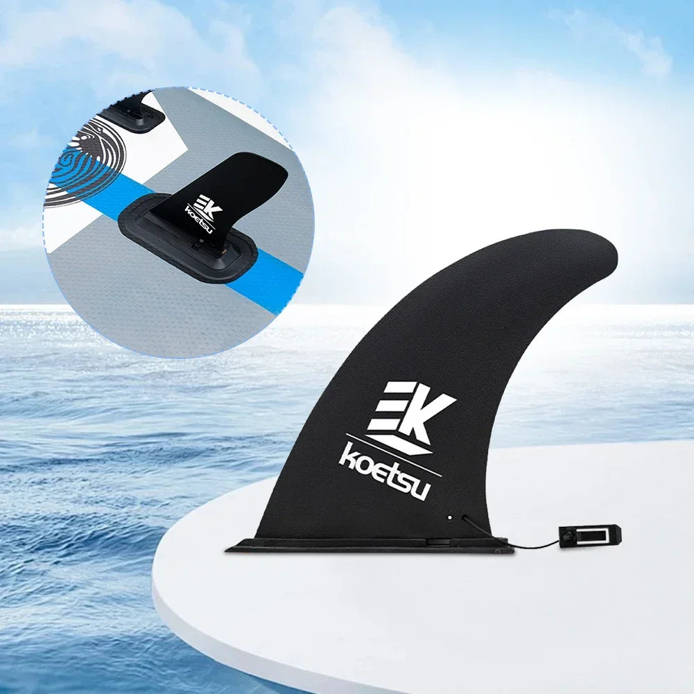 Surfboard Tail Fin Stand Up Board Quick Release Longboard Fin Detachable Paddle Board Fin for Surfboard Kayak Long Board Oasis Select