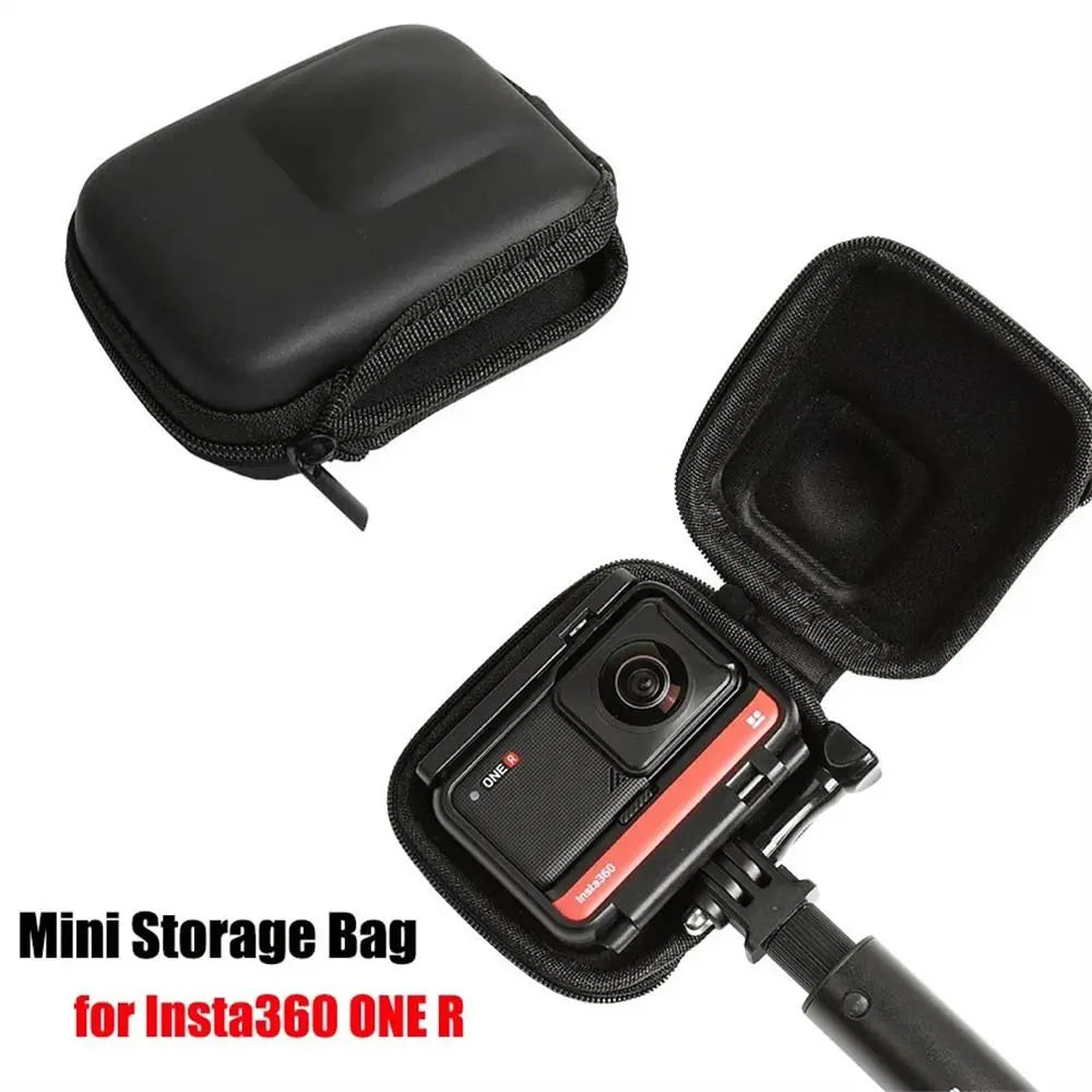 Portable Mini Storage Bag for Insta360 ONE RS R Insta 360 Panoramic Edition Camera Protective Carrying Case PU Box Accessories Oasis Select