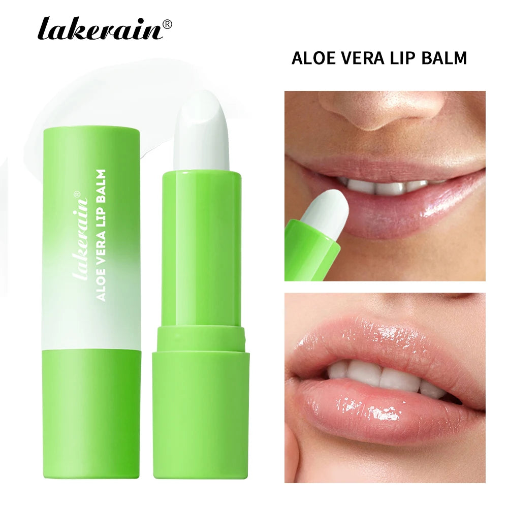 Natural Aloe Vera Lipstick Long-Lasting Refreshing Moisturizing Daily Care Lip Balm Fade-Resistant Nourishing Lip Care Oasis Select