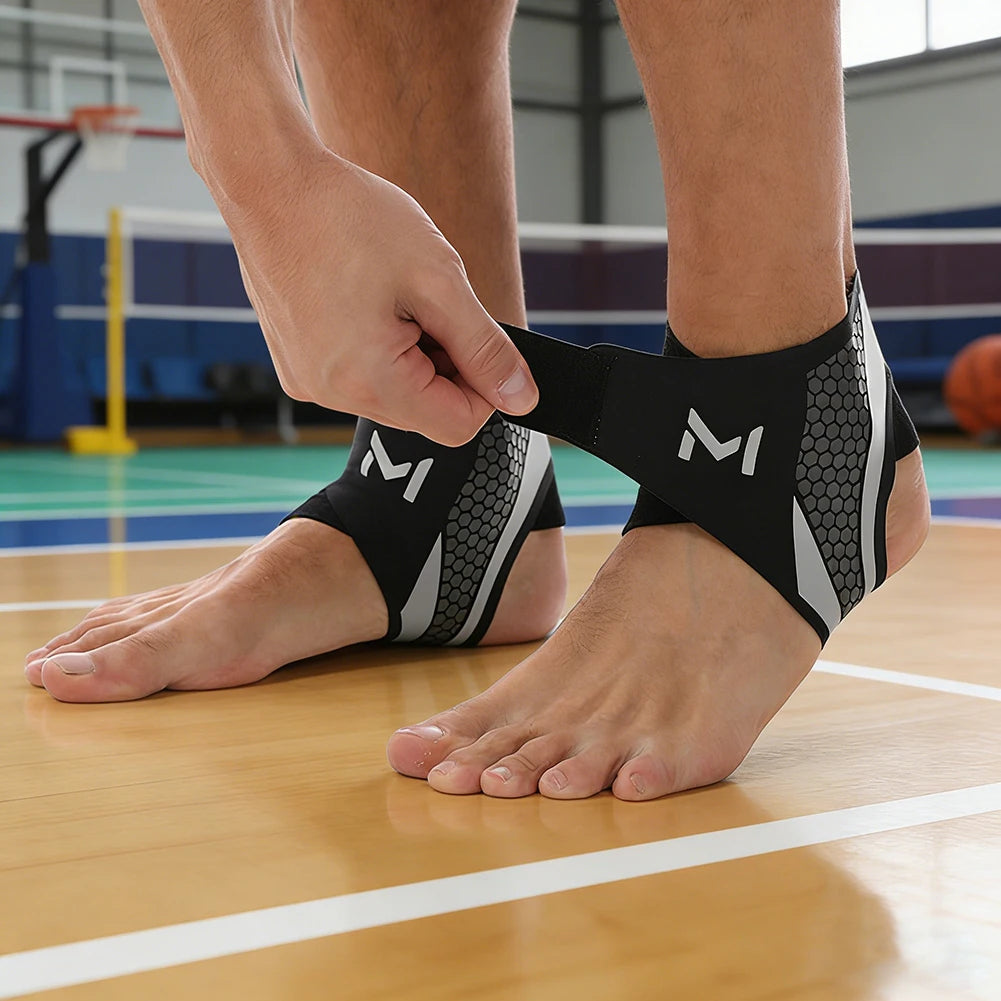 Thin Breathable Ankle Support Brace | Sports Compression Sleeve