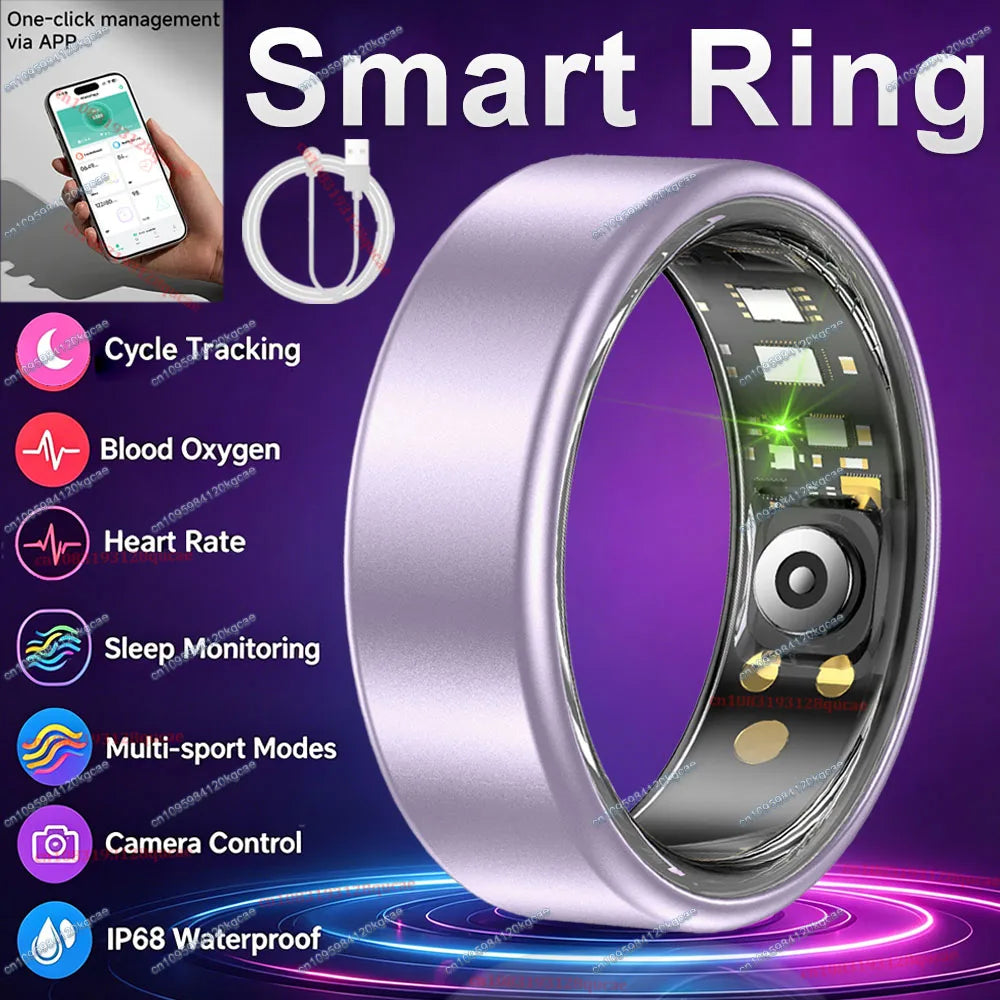 R09 Smart Ring – Heart Rate, SpO2 & Sleep Tracker | 5ATM