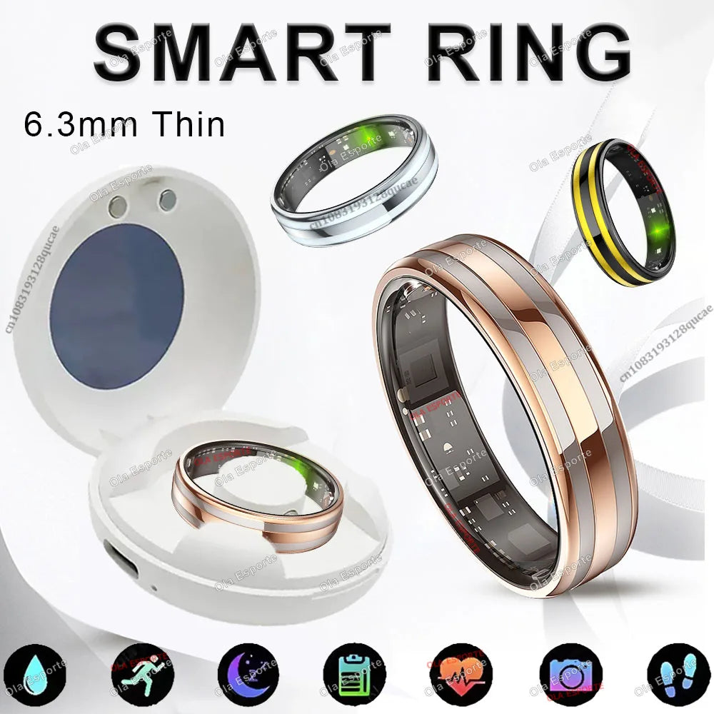 Ola Esporte Smart Ring – Health, Sleep & Multi-Sport Monitor