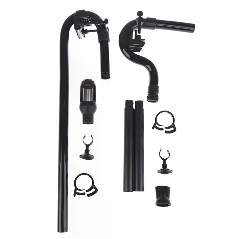 Aquarium Canister Filter Kit, External Fish Tank Filtration System, Inlet Outlet Tube, Rain Spray Bar, Outflow Pipe Complete Set Oasis Select