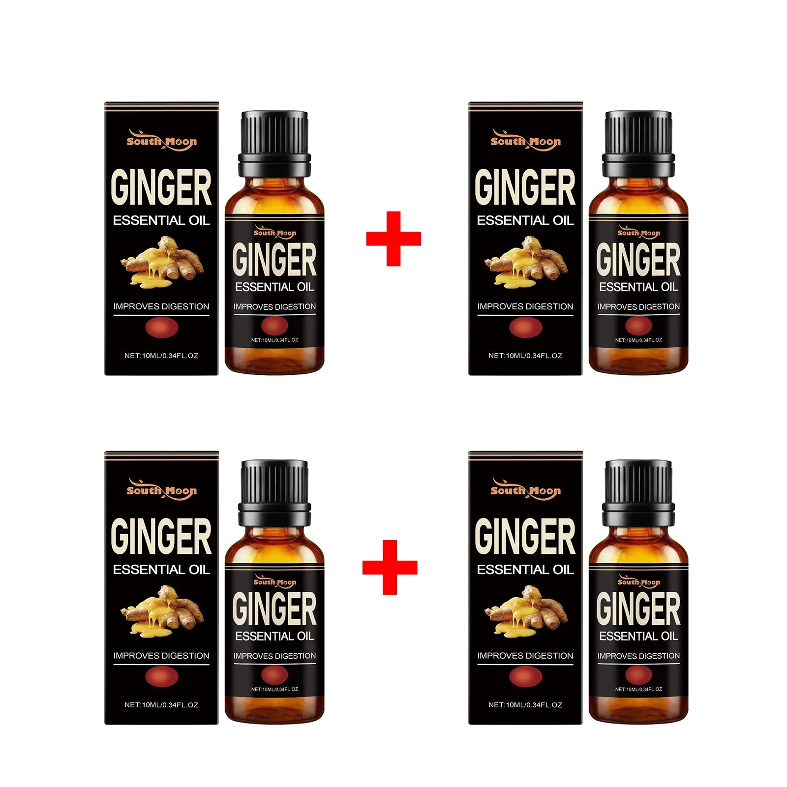 South Moon Ginger Essential Oil – Slimming & Firming Body Oil
