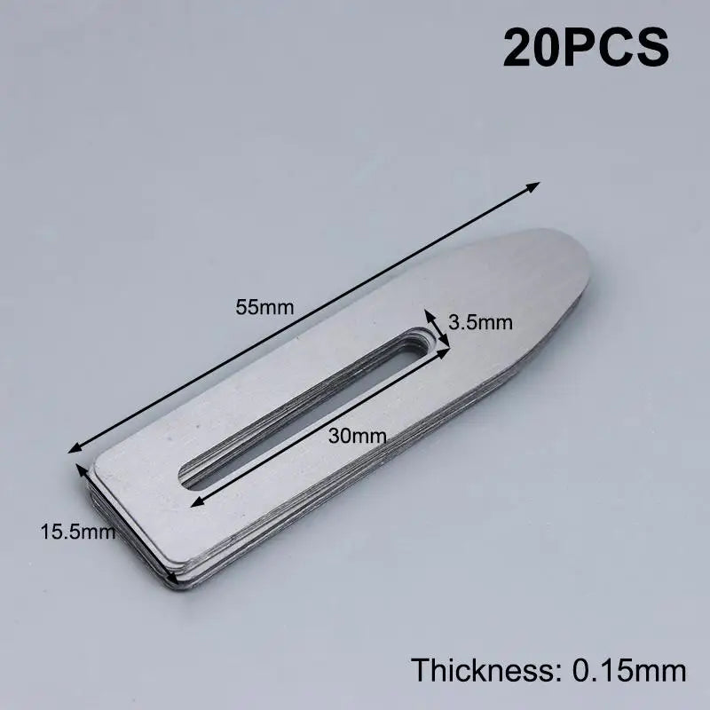 20Pcs 43x15/55x15mm Sheet Separator For Komori Roland Printing Machine Separator Parts Thickness 0.1/0.15/0.2mm Oasis Select A5