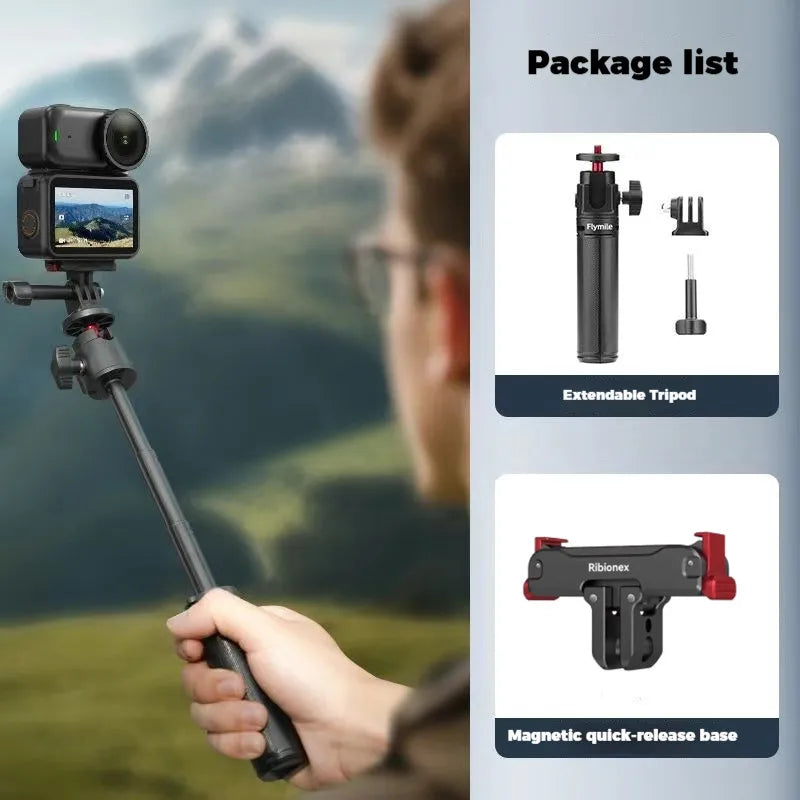 DJI Osmo Nano Aluminum Cage | Cold Shoe & Quick Release