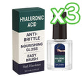 Plant-Based Nail Hardener Repair Nails Gloss Help Enhance Growth Nails Strengthener Protect Hand Foot Thin Nail Treatment Drops Oasis Select 11ml Boxed x 3pcs