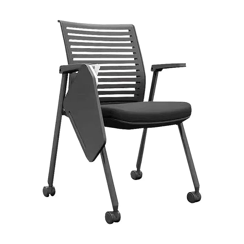 Office Staff Training Chair with Writing Board Wheels Office Chair Conference Chair Movable Folding Computer Chair Oasis Select