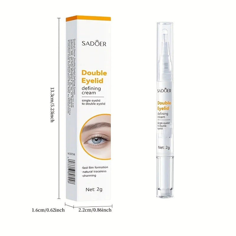 SADOER Double Eyelid Shaping Cream – Waterproof, Long-Lasting Eyelid Shaping Cream Oasis Select