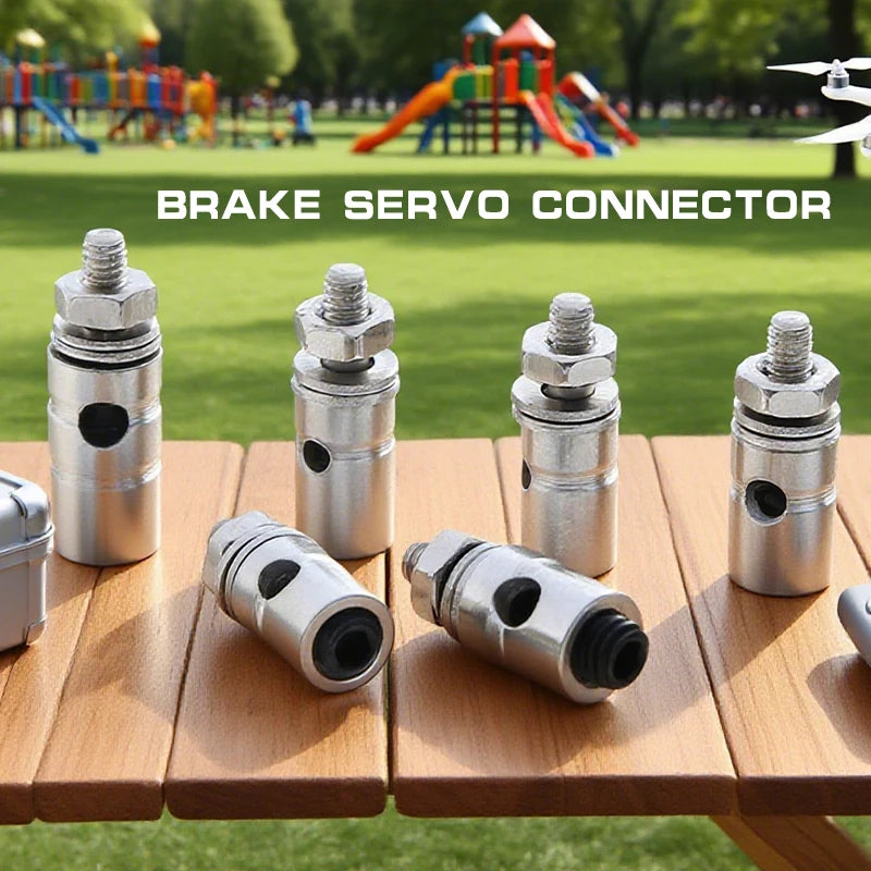 10Pcs RC Airplane Boat Pushrod Linkage Stopper Servo Connectors Adjustable Diameter Helicopter 2.1mm/1.8mm/1.5mm/1.1mm RC Boat Oasis Select