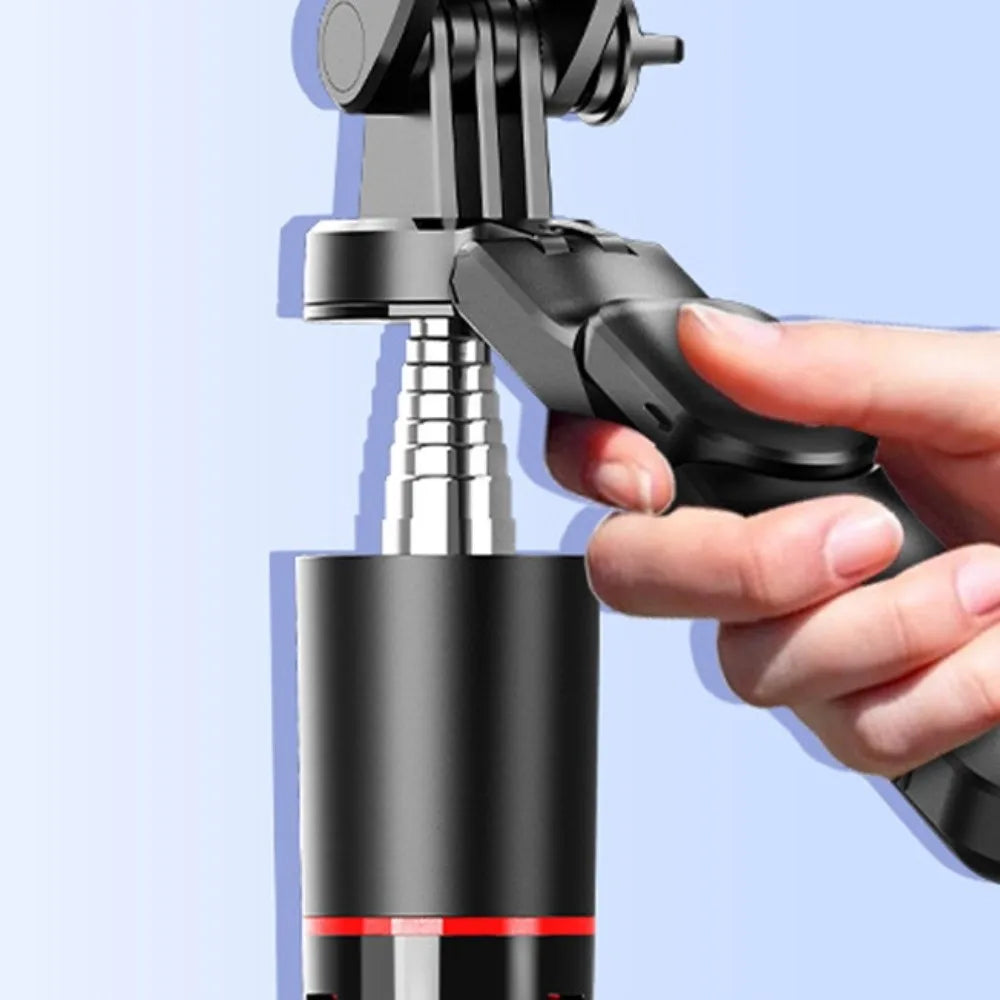 360° Rotating Telescopic Selfie Stick Portable 1.7m Bluetooth Selfie Stick Lightweight Adjustable Selfie Stick Tripod Oasis Select