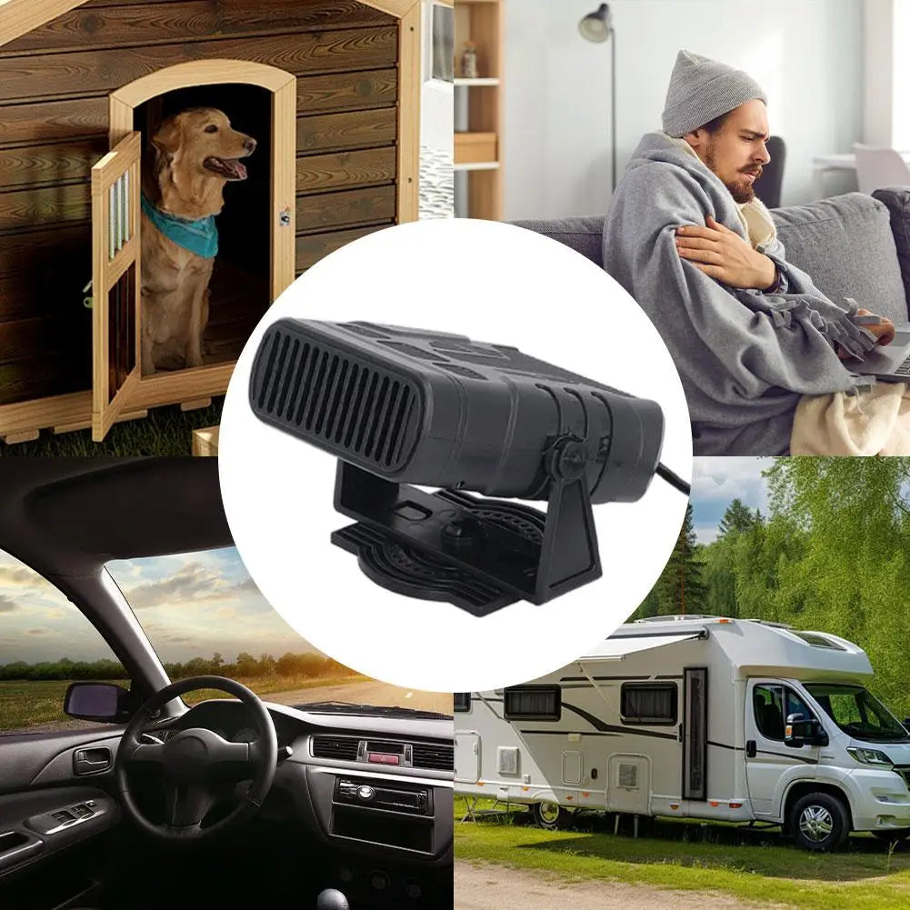 Electric Heater Powered Solar Panel Sunlight 30W Winter Protable Outdoor Camping Car Pets Warmer Drying and Heating Oasis Select