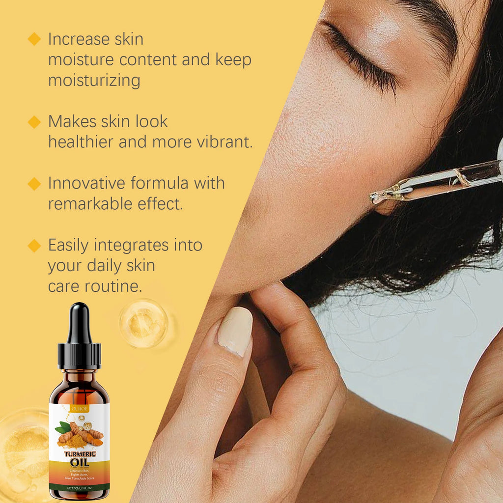 Turmeric Face Cleansing Oil – Brighten, Purify & Minimise Pores