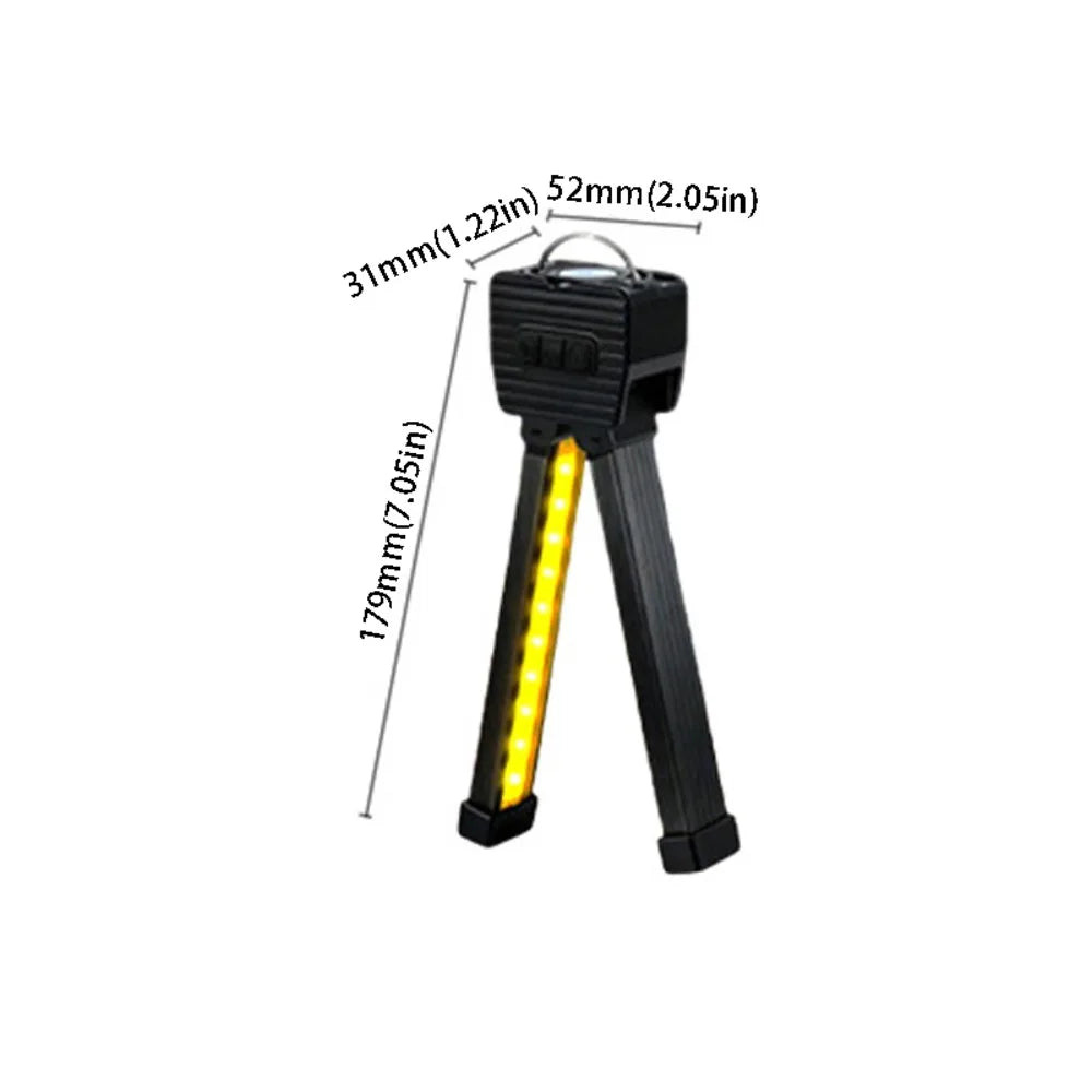 Rechargeable Foldable LED Work Light – Magnetic & Dimmable