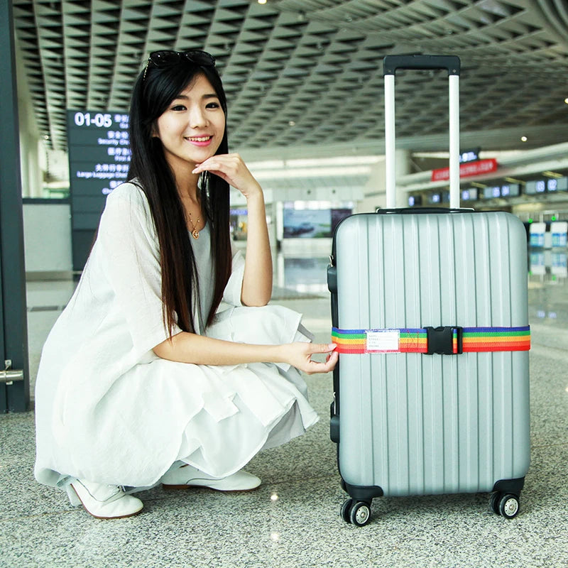 2M Travel Luggage Suitcase Secure Lock Durable Nylon Packing Strap Belt 1Pc Oasis Select