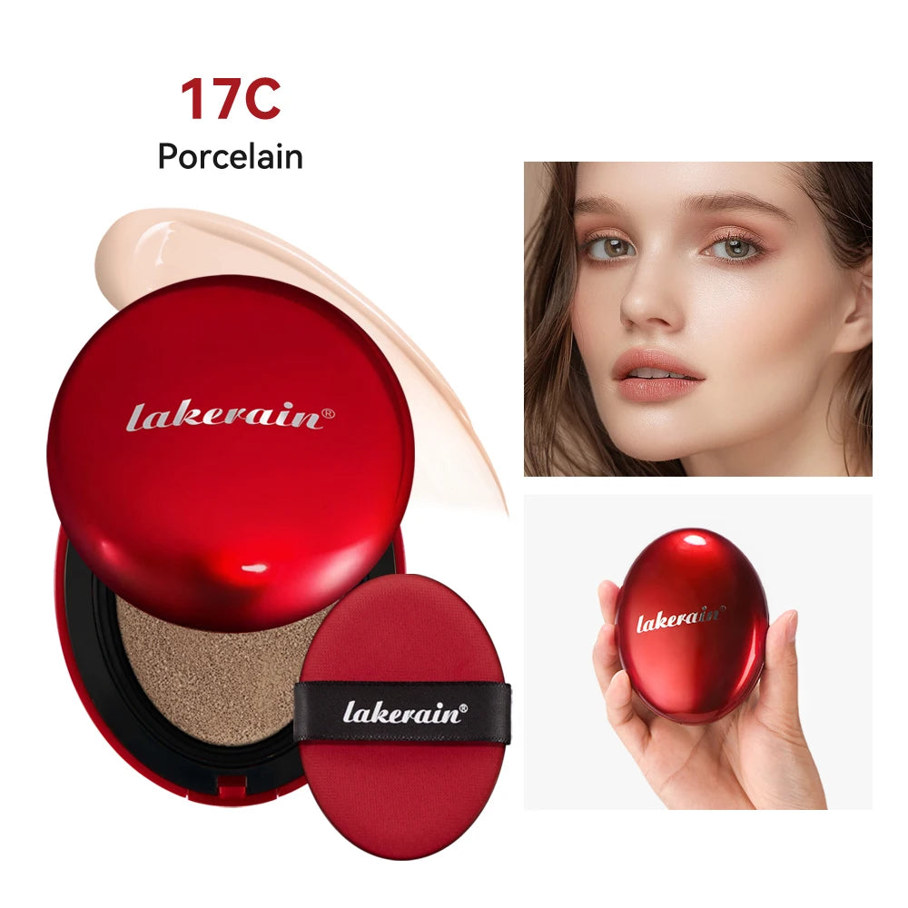Long-lasting Coverage Foundation Sun Protection Cushion Foundation Semi-Matte Finish 72-Hour Wear Face Base Makeup Cosmetics Oasis Select 17C